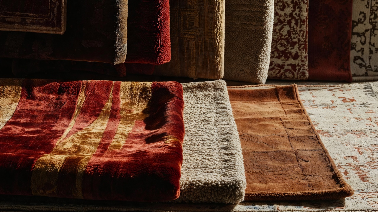 Textural elements in decor