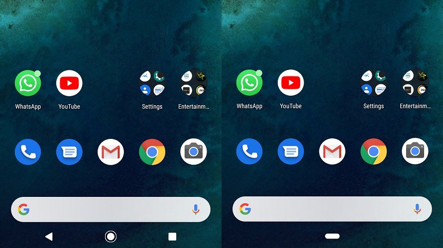 Gesture Based Navigation Android P