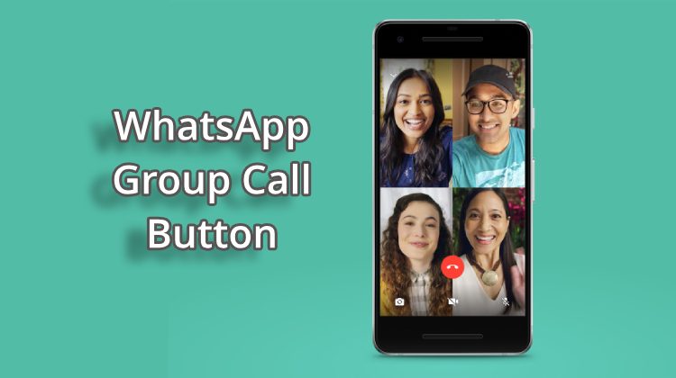 WhatsApp Group Call Shortcut Button