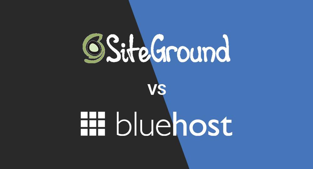 Siteground-vs-bluehost