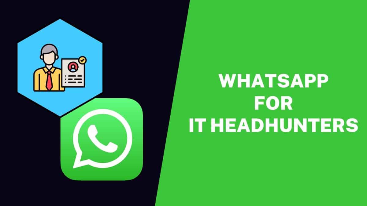 WhatsApp-For-IT-Headhunters