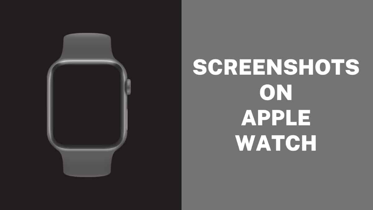 Screenshots on Apple Watch