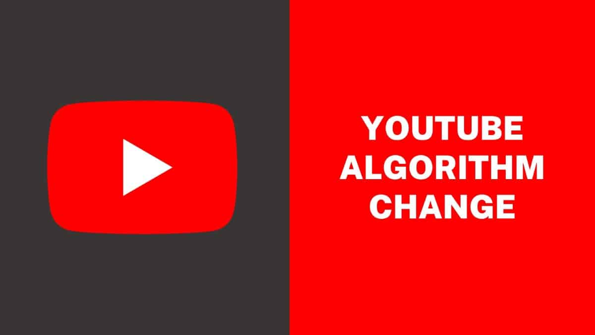 YouTube Algorithm Change