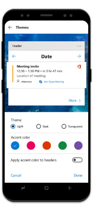 phone theme