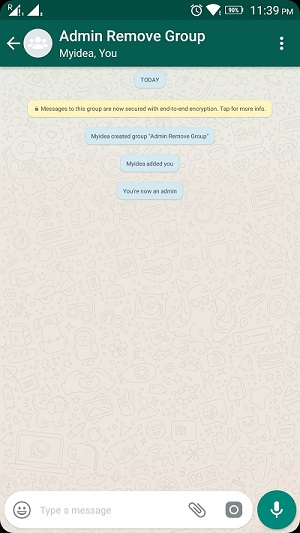 whatsapp group admin remove 1