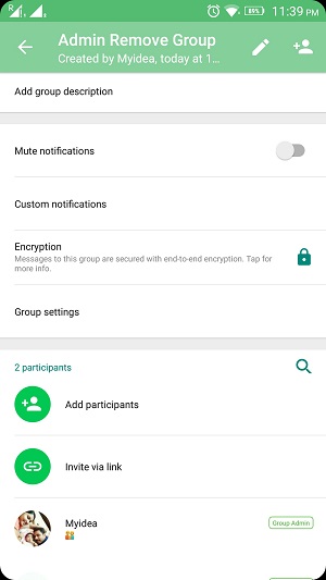 whatsapp group admin remove 3