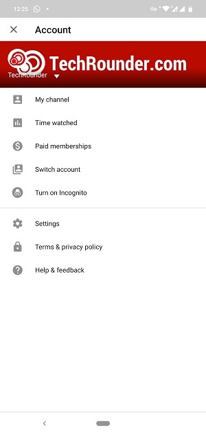 youtube dark theme enable screen 2