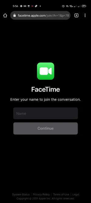 FaceTime-Android-Start