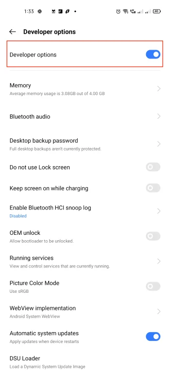 realme-turn-off-developer-mode