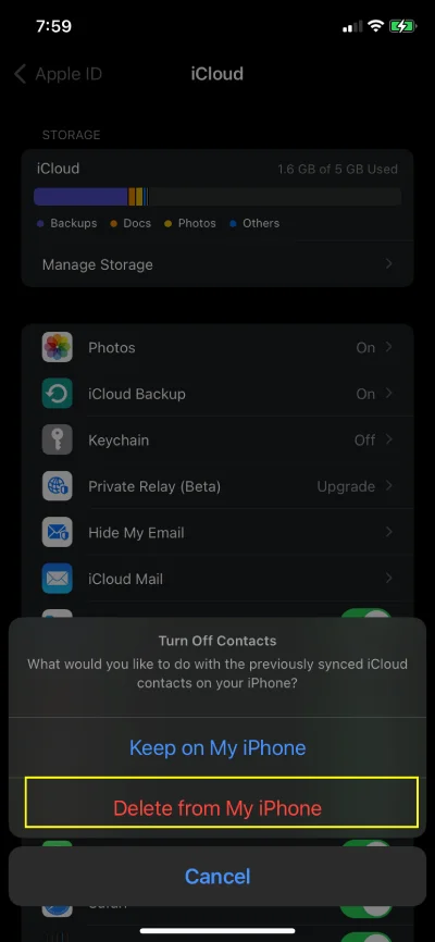 iPhone-iCloud-Disable