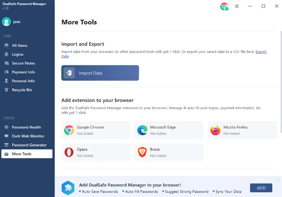 Sync-data-between-browsers