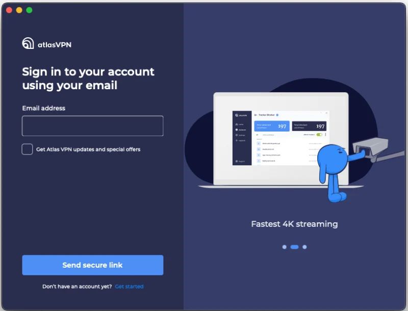 AtlasVPN-Login