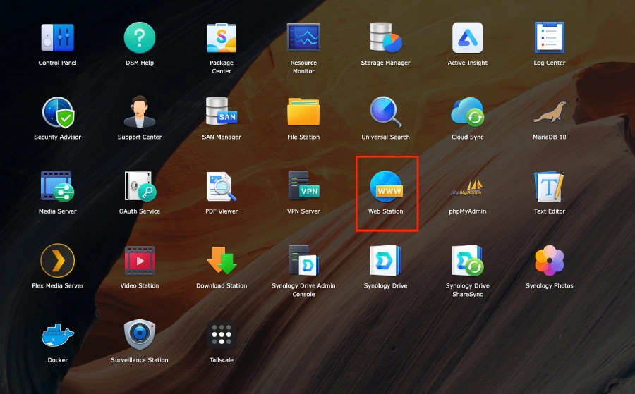 Synology-Control-Panel