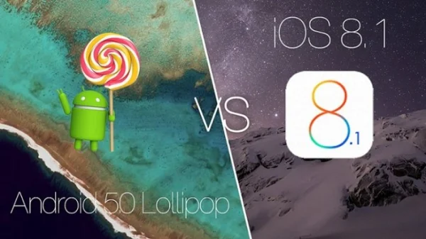 Android Lollipop vs iOS 8 : A Visual Comprehensive Comparison