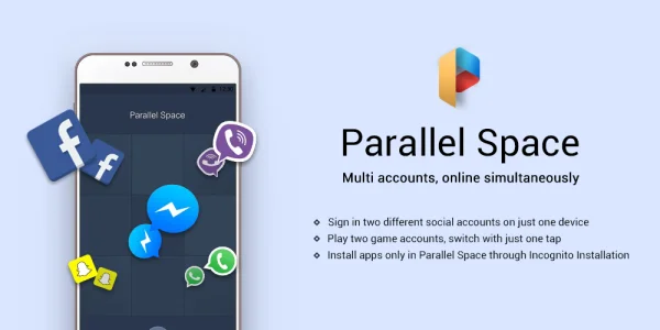 Parallel Space to Install Two WhatsApp on Your Android
