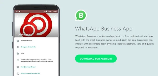 WhatsApp Business App Finally Released Officially For Android Platform