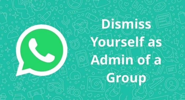 How to Remove Yourself as a WhatsApp Group Admin