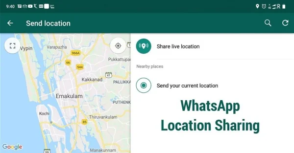 How to Use WhatsApp Location Sharing
