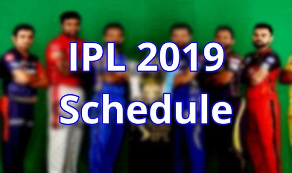 IPL Schedule 2019 and Live Match List in Star Sports And Hotstar