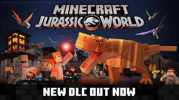 Minecraft Jurassic World DLC Release