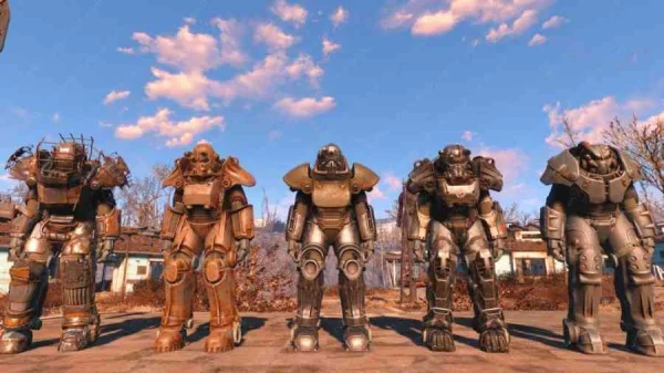 Access Map in Power Armor in Fallout 4