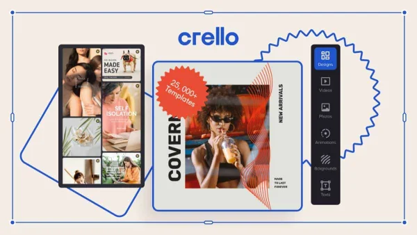 Crello Review - Graphic Design Software For Social Media & Marketing
