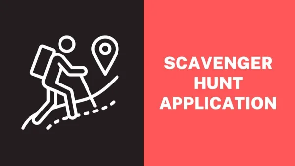 Virtual Team Building with Scavenger Hunt Application for Mobile