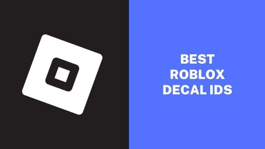 Best Decal IDs in Roblox