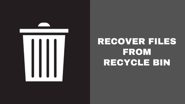 How To Recover Files From the Recycle Bin With Wondershare Recoverit