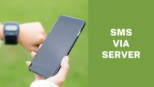 What Does “Sent as SMS Via Server” Mean?