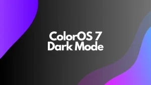 ColorOS 7: How to Use the Dark Mode