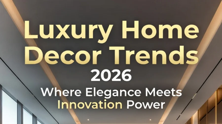 Luxury Home Decor Trends 2026:Where Elegance Meets innovation power