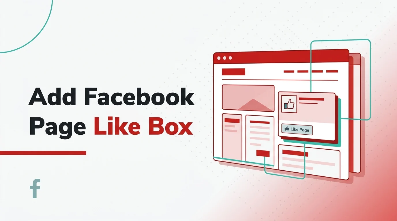 How to Add a Facebook Page Plugin Like Box to Your Website