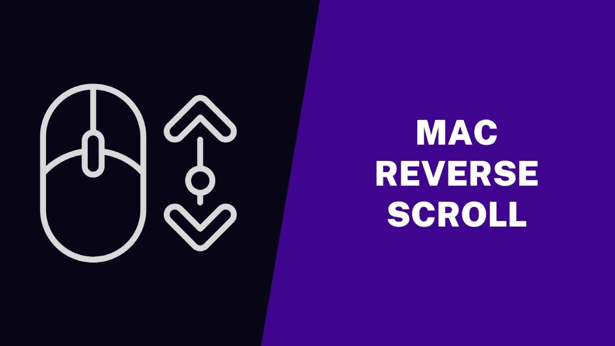 Mac Reverse Scroll