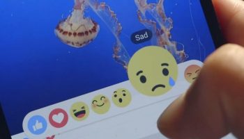 Facebook Like Button Modified with 6 Empathetic Emotions