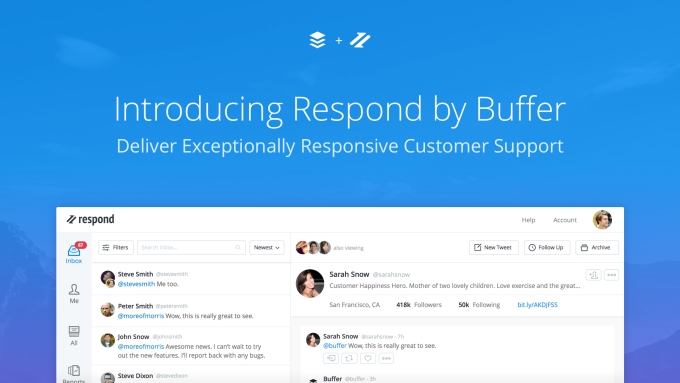Twitter-Based Customer Service Tools by Buffer 1 respondlaunchgraphic