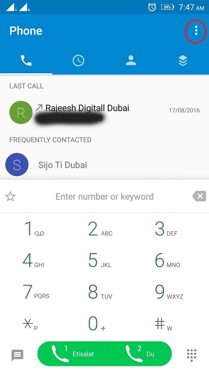 Find Call Settings Option on Android Smartphone | TechRounder