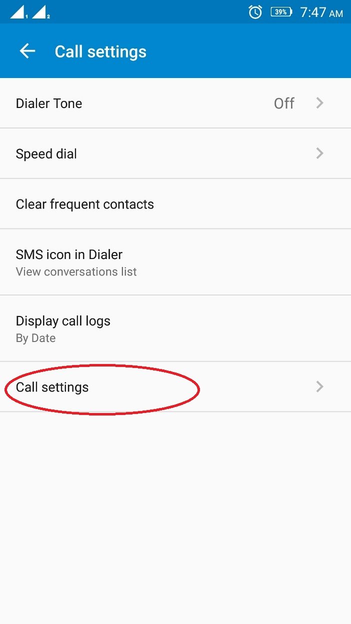 Find Call Settings Option on Android Smartphone | TechRounder