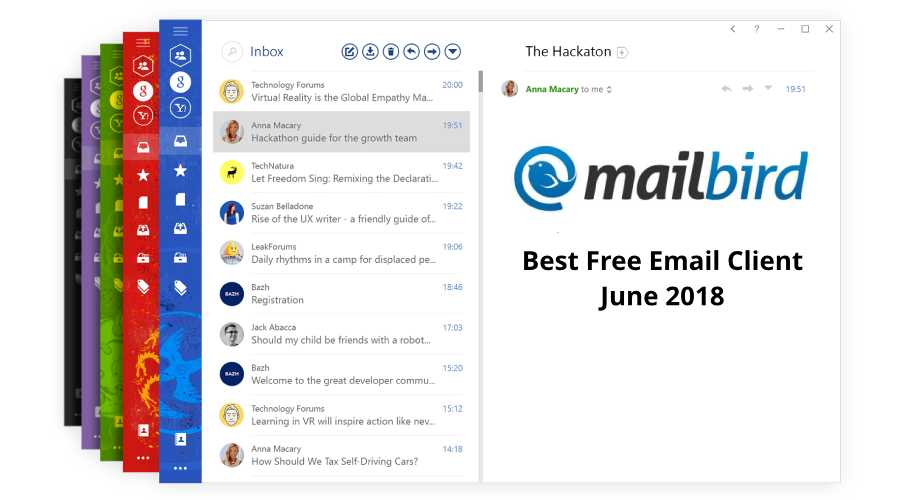 mailbird free only one account