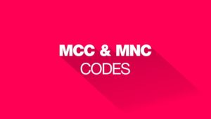 MCC and MNC Codes in India (2025 Update)