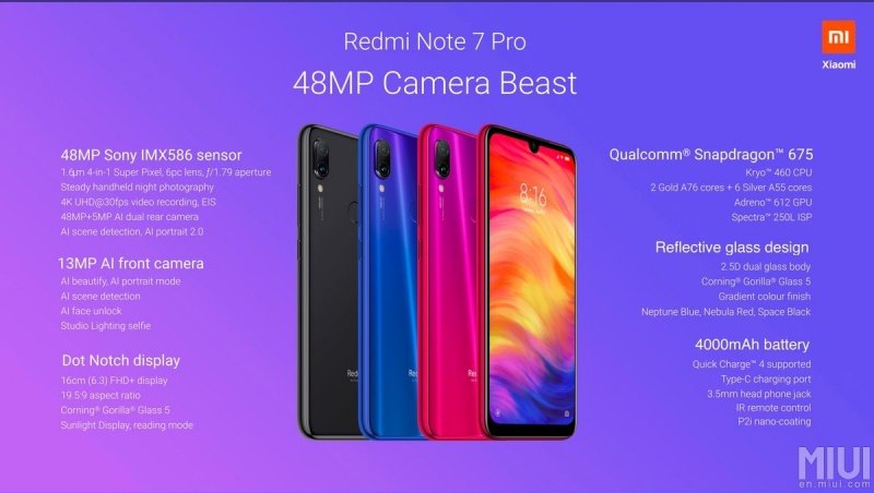 Redmi Note 7 Pro