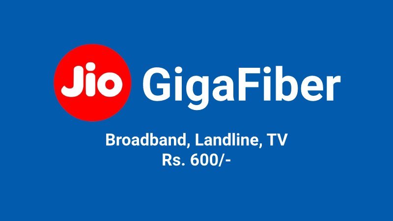 Reliance Jio Giga Fiber all set to Launch on August 12