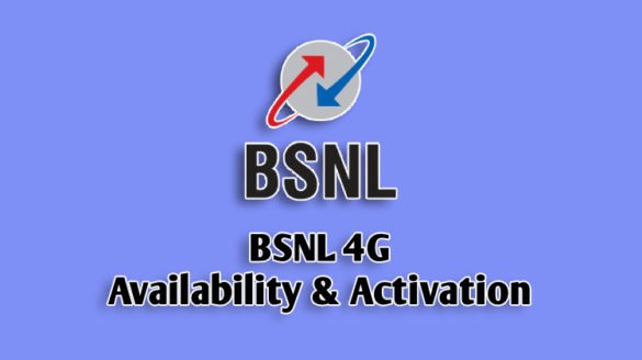 bsnl 4g activation and availability