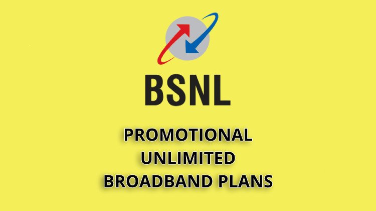 Promotional Unlimited BSNL Broadband Plans April 2019