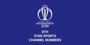 ICC Cricket World Cup - Channel Numbers List