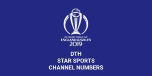 ICC Cricket World Cup - Channel Numbers List