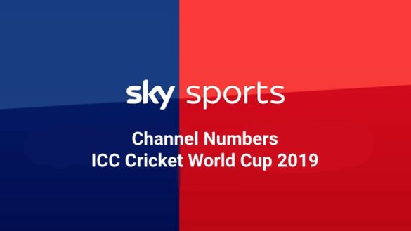 Sky Sports Channel Numbers ICC Cricket World Cup