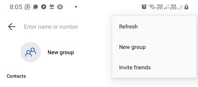 contact refresh