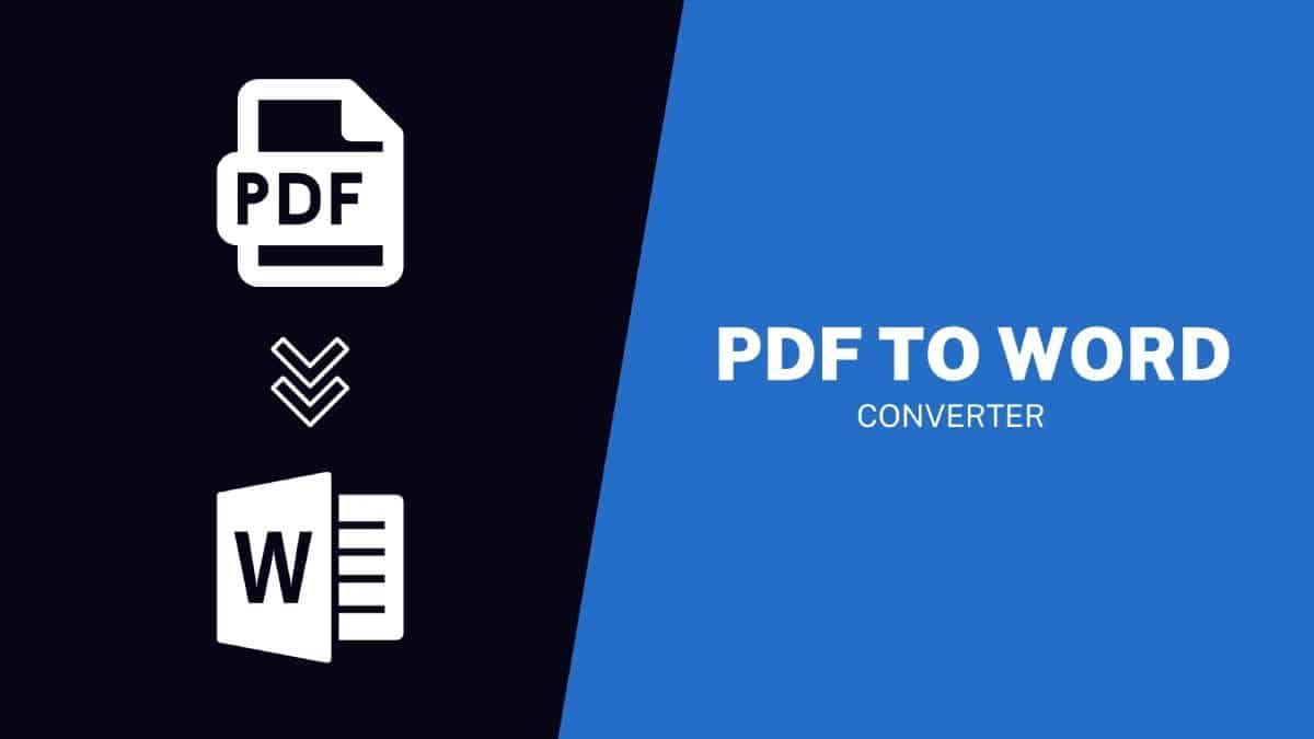 Pdf to word converter