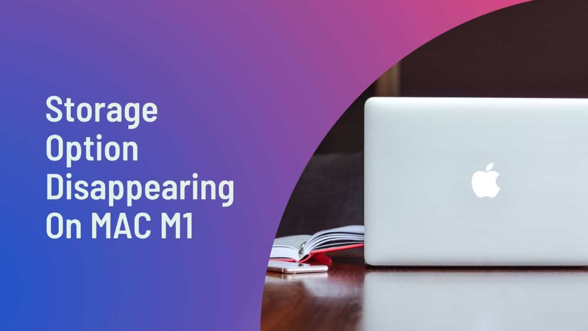 Mac Storage Option Disappearing From About Section – Fix